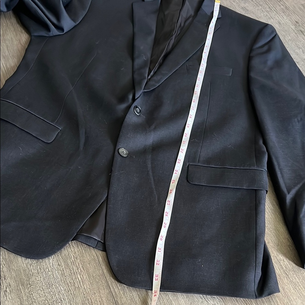 Calvin Klein Classic wool Black Men's Blazer 44L - Picture 5 of 9